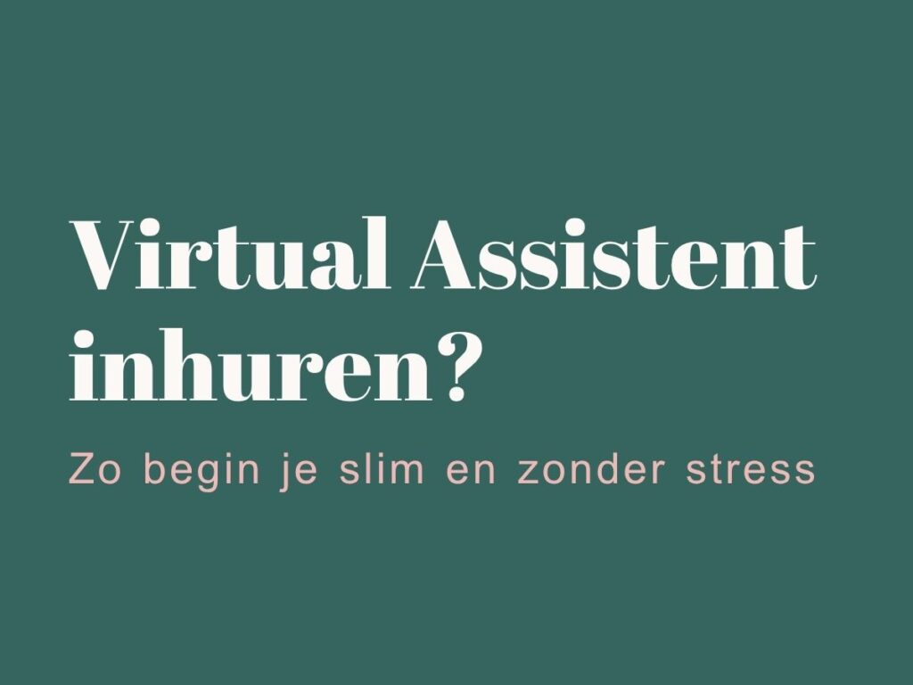01 Virtual Assistent Inhuren